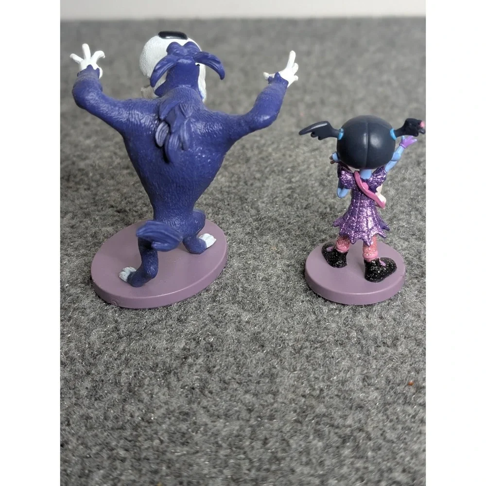 Disney Junior Vampirina PVC Figurines Glitter‎ Vampirina & Wolfie Cake Toppers